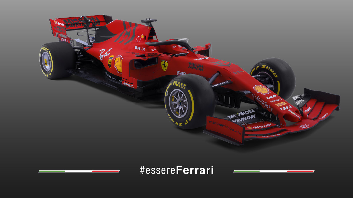 Ferrari launches its SF90 race car for the 2019 Formula 1 season