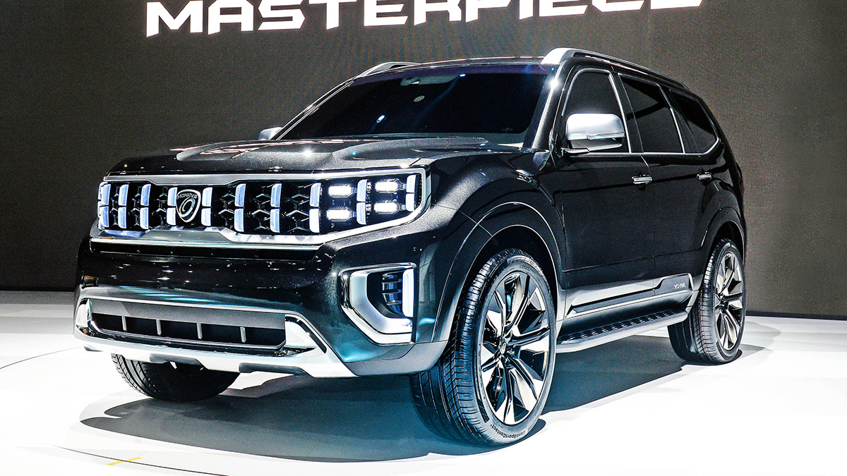 The Kia Mohave Masterpiece and SP Signature have been unveiled