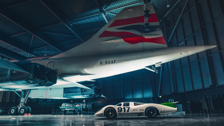 Concorde Porsche 917 Topgear