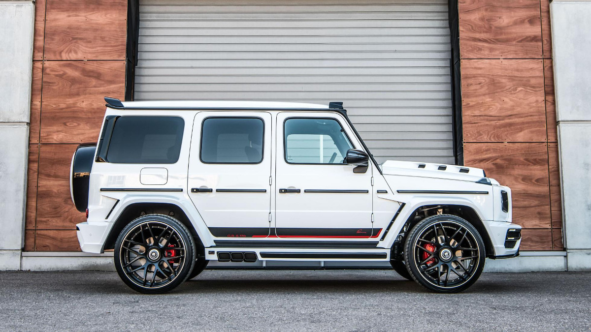 The Lumma CLR G770 is a badass modified Mercedes G-Class