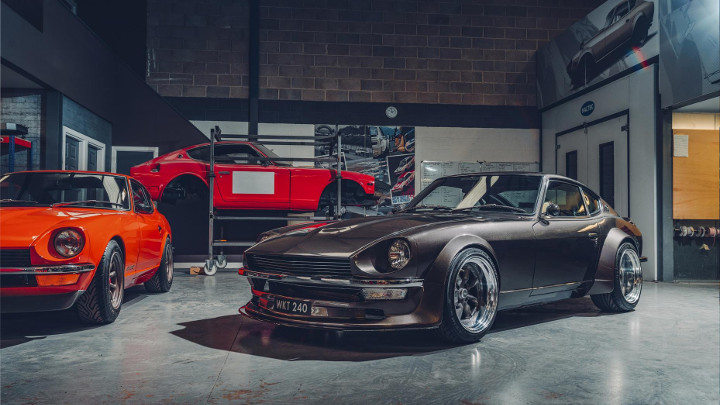 Datsun 240Z restomod from MZR Roadsports