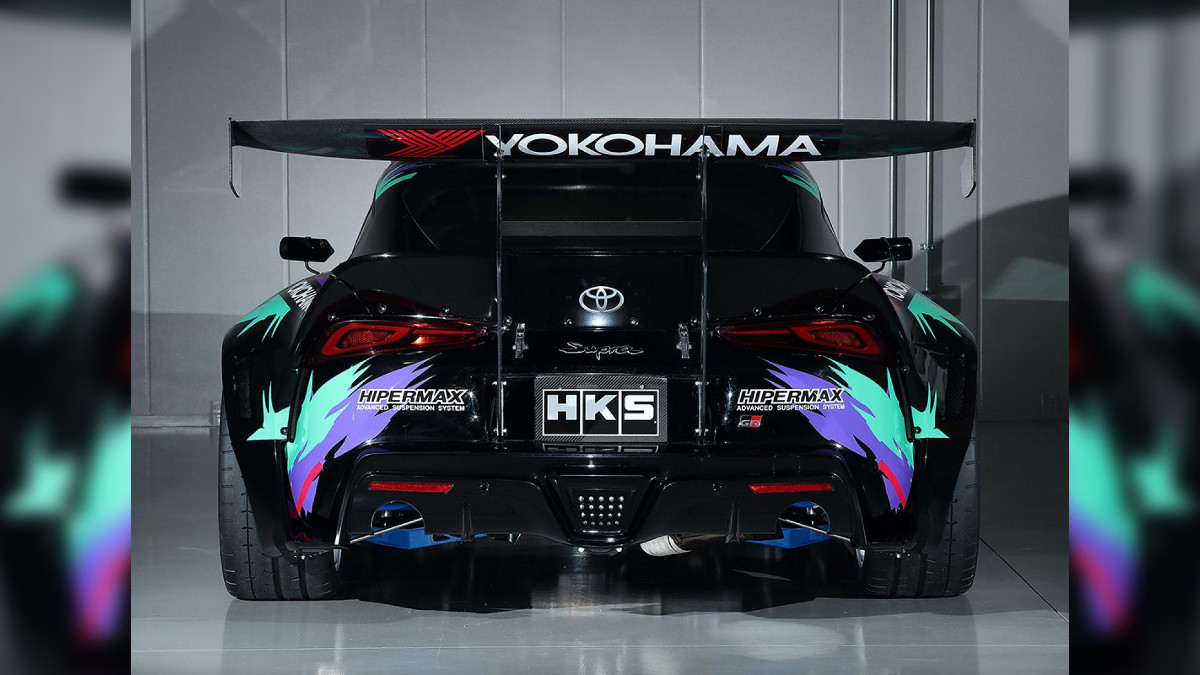 Toyota And Hks Unveil 2jz Powered Supra Drift Car
