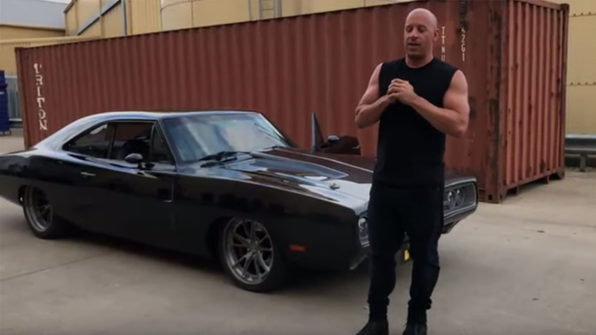 Vin Diesel receives 1970 Dodge Charger as a birthday gift