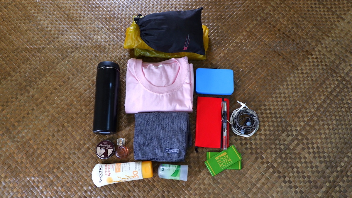 How to pack for a short solo ride