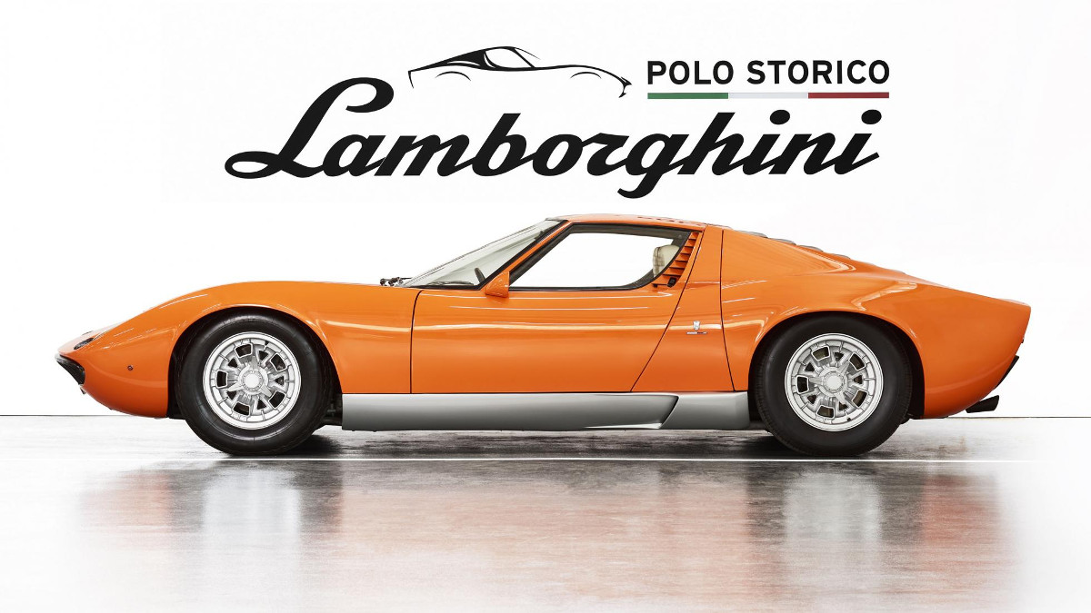 The Lamborghini Miura is in a class of its own at Pebble Beach