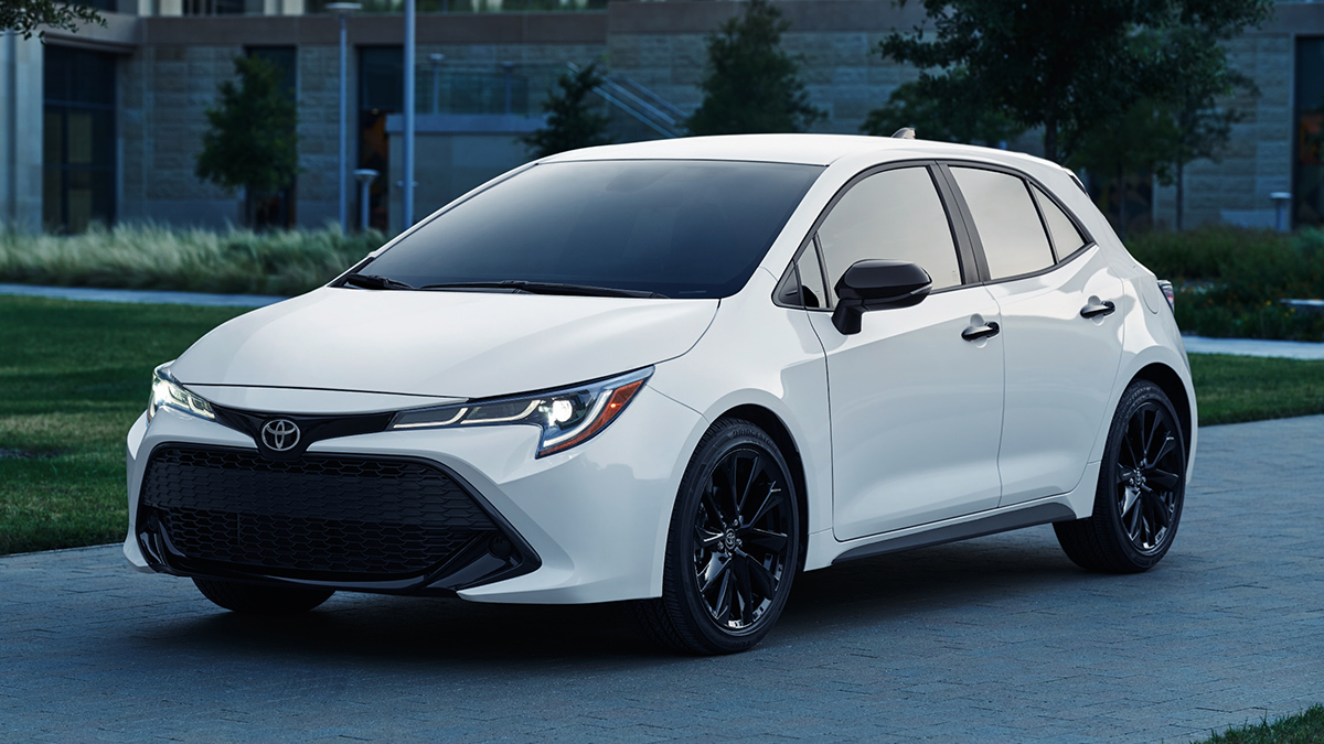 The Toyota Corolla now has a Nightshade Edition