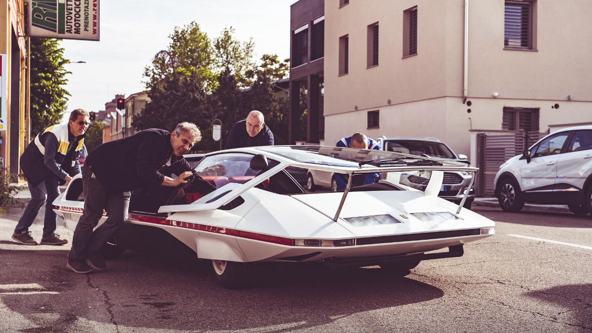 Car collector Jim Glickenhaus brings the Ferrari Modulo to life