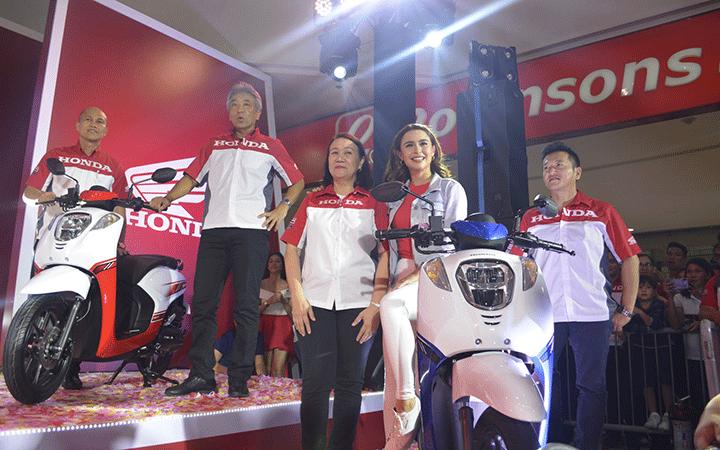 Honda Genio launch with Yassi Pressman