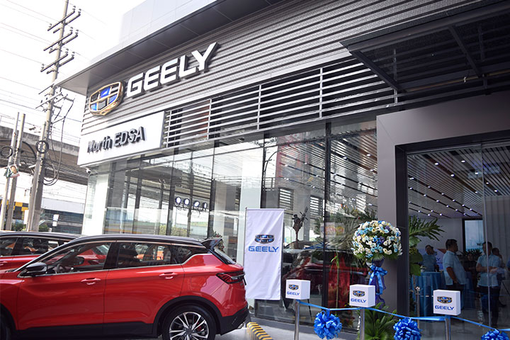 Showroom geely motors