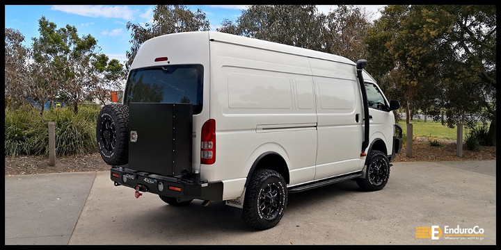 EnduroCo has created a 4WD off-road-ready Toyota Hiace