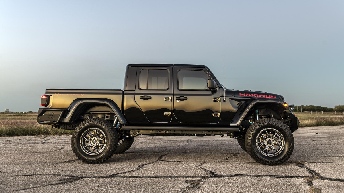 Jeep Gladiator-based Hennessey Maximus is headed to SEMA 2019