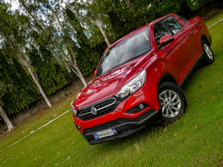 SsangYong Musso Grand 2020 angled shot