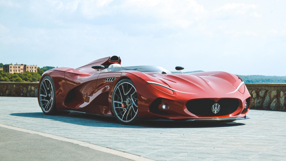 The ‘MilleMiglia’ V12 speedster is an unofficial Maserati concept