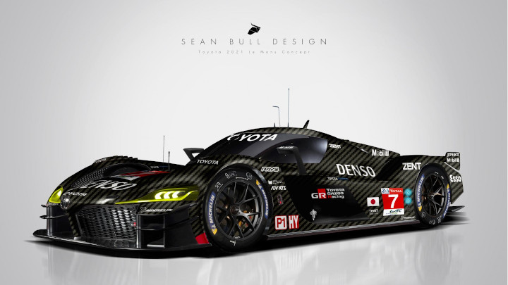 Artist Sean Bull imagines what the 2021 Le Mans race cars will look like