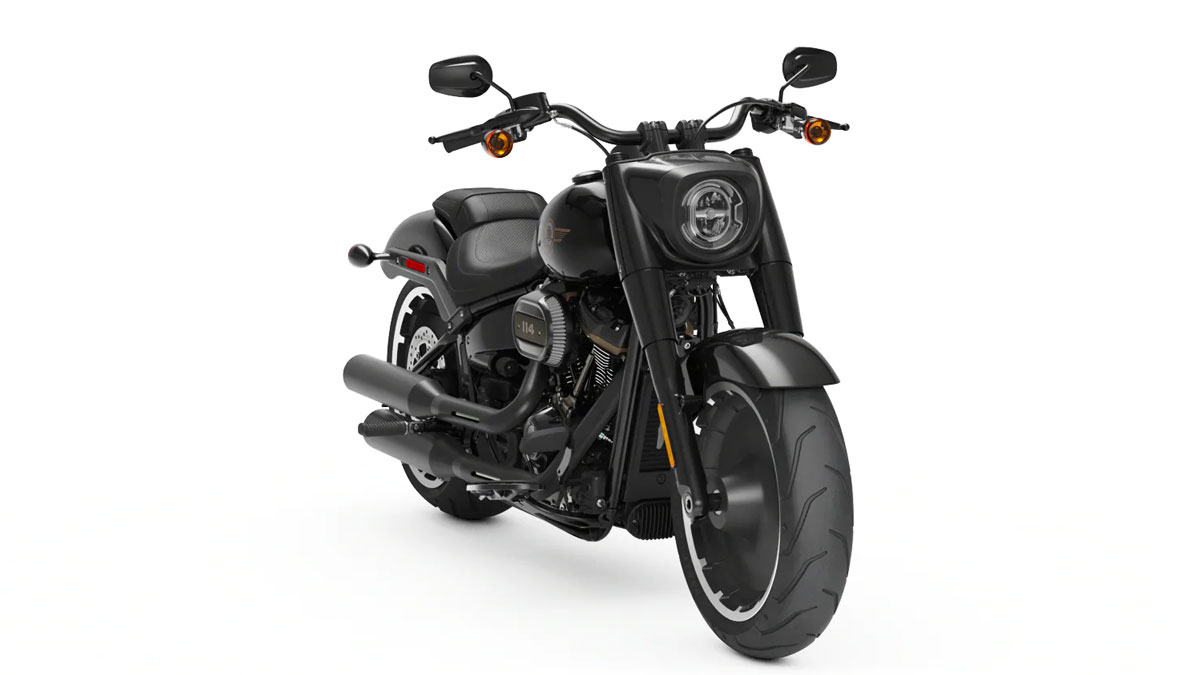 Harley davidson fatboy black edition online