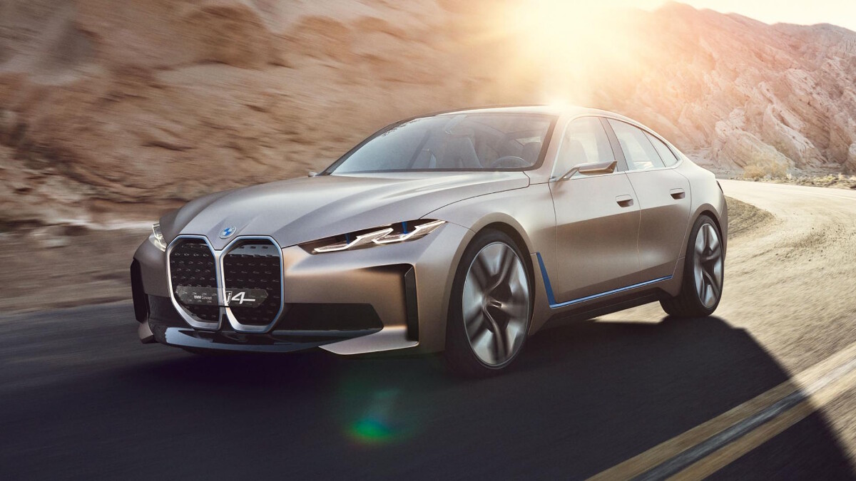 BMW reveals Concept i4 electric sedan