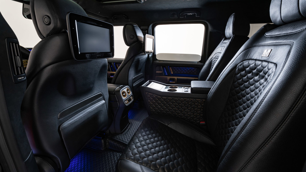 The Brabus 800 Black and Gold Edition is a clean, classy G-Class