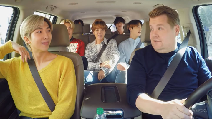 Best Of YouTube: K-pop Sensation BTS Joins Carpool Karaoke