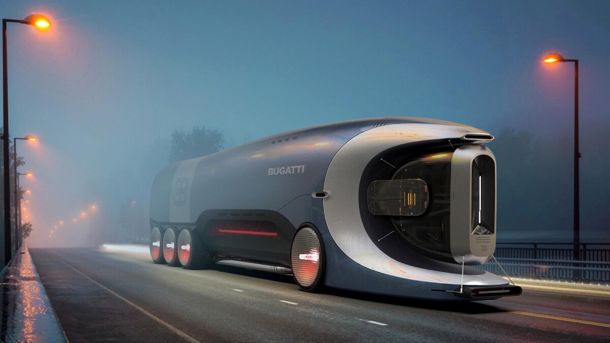 Top Gear features the Bugatti Hyper Truck concept