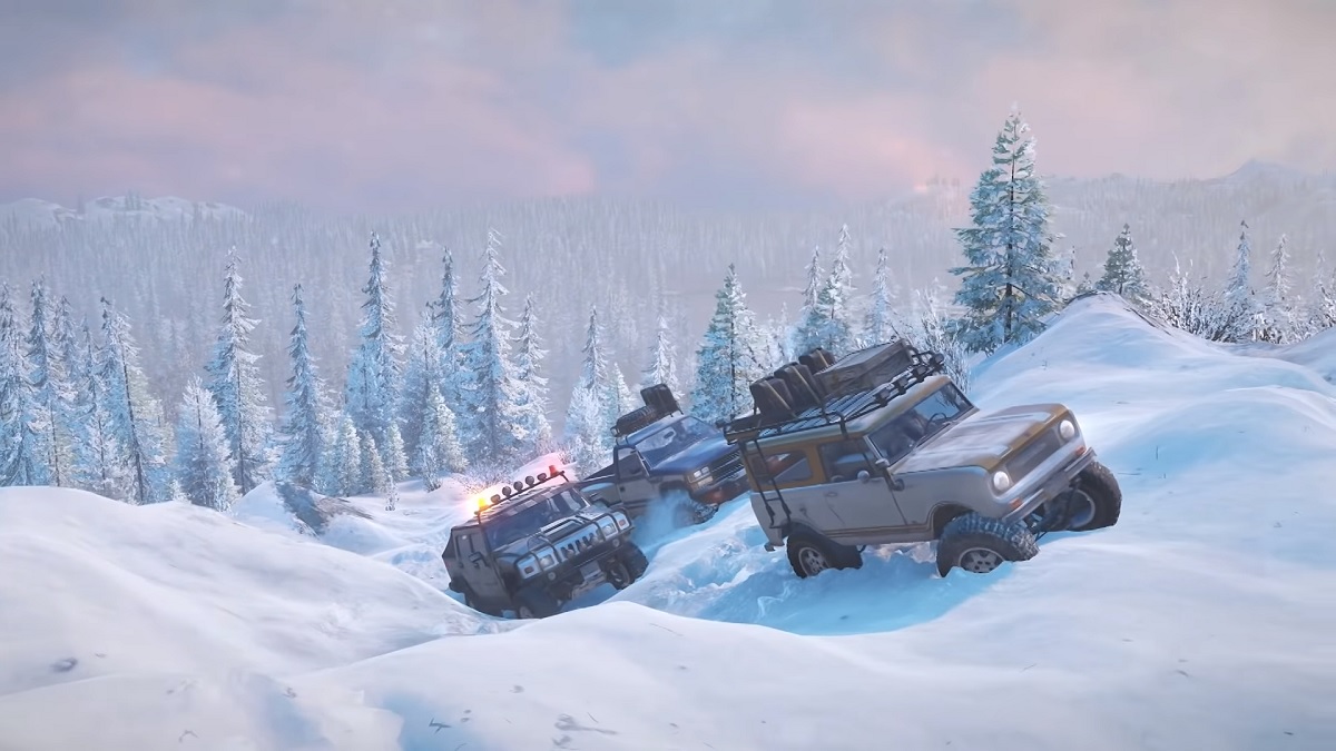 snowrunner gameplay