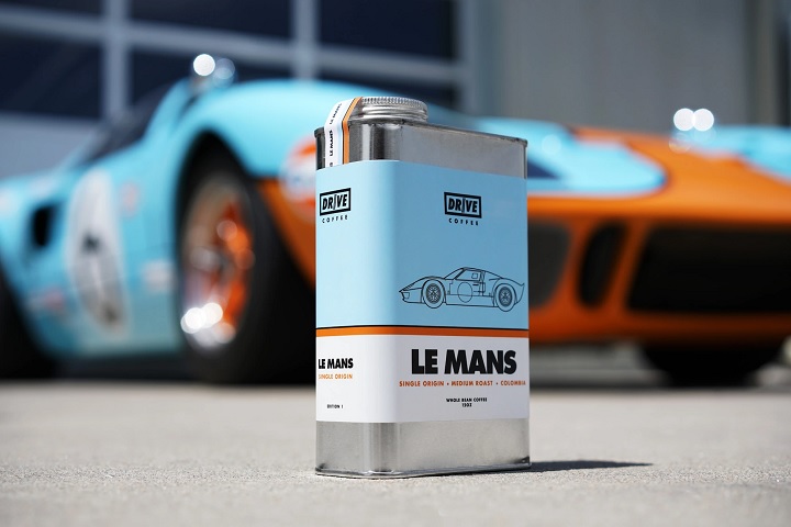 McLaren M6A Can-Am Coffee Maker and Grinder by Drive Coffee