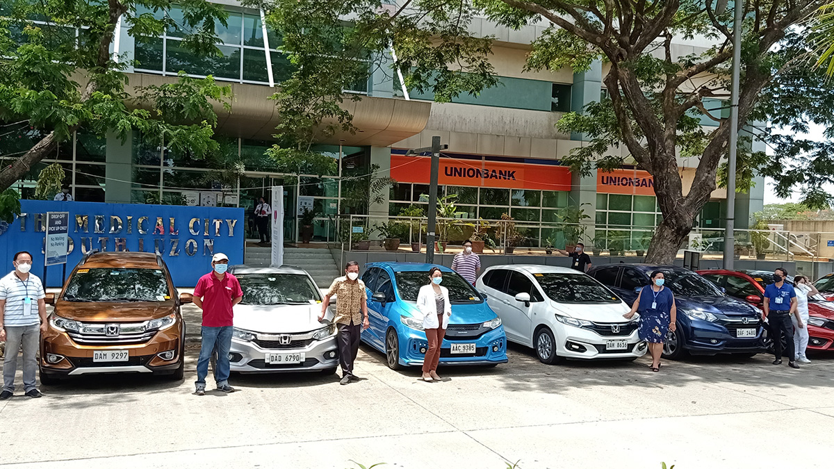 Honda Cars Philippines is lending cars to frontline workers