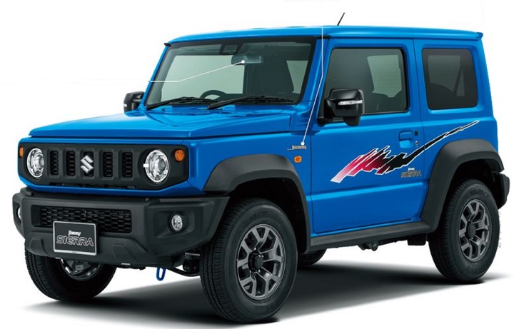 Suzuki has released new retro decal sets for the Jimny