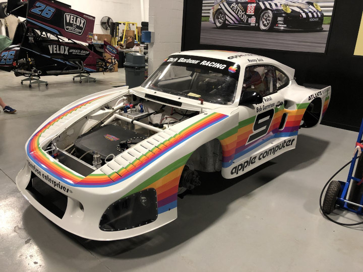 A replica of the Apple-themed 1979 Porsche 935 K3 is up ...