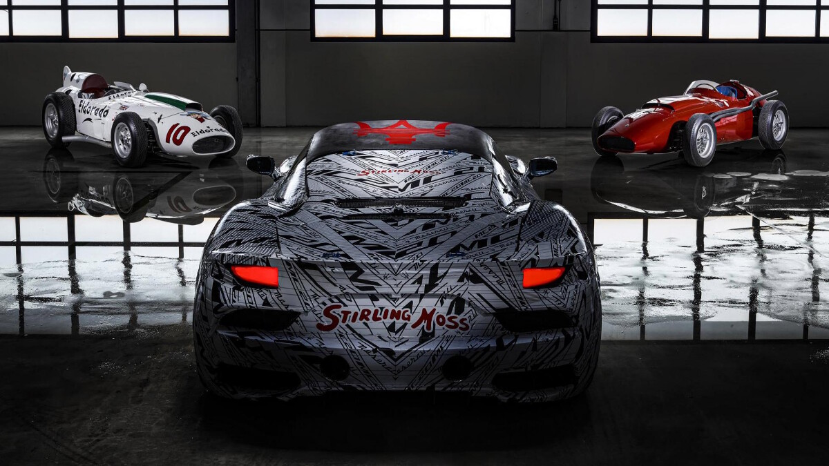 New Maserati Mc20 Livery Pays Tribute To Sir Stirling Moss