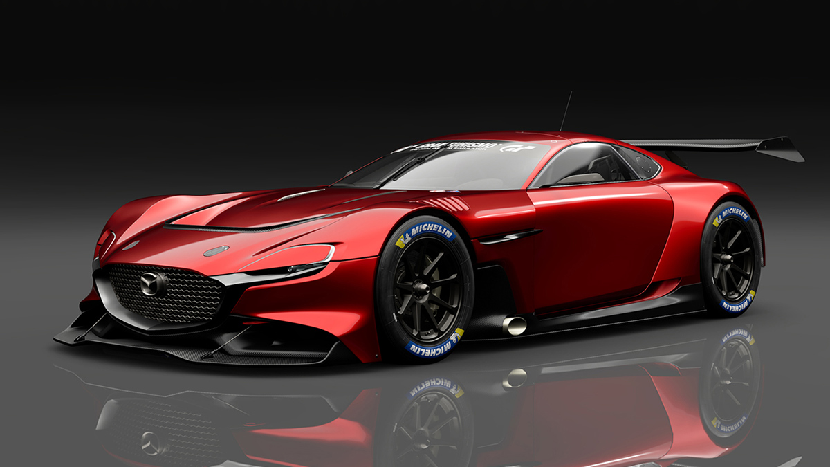 Mazda Releases The Rx Vision Gt3 Concept In Gt Sport