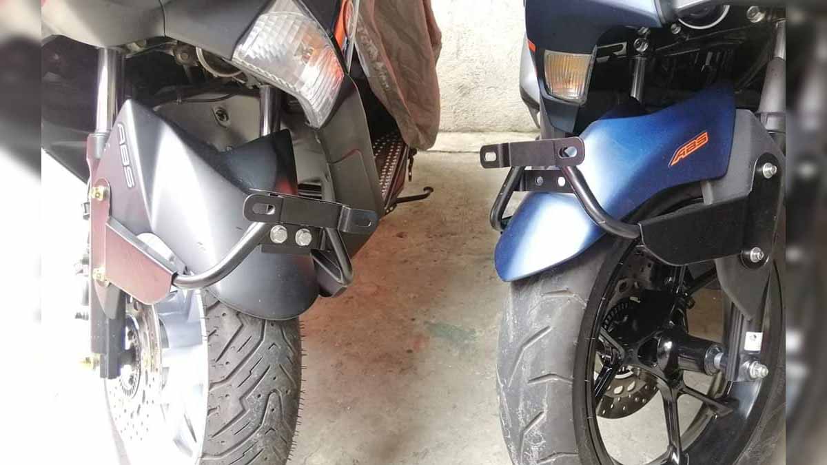 Brackets for motorcycle front license plates are in demand