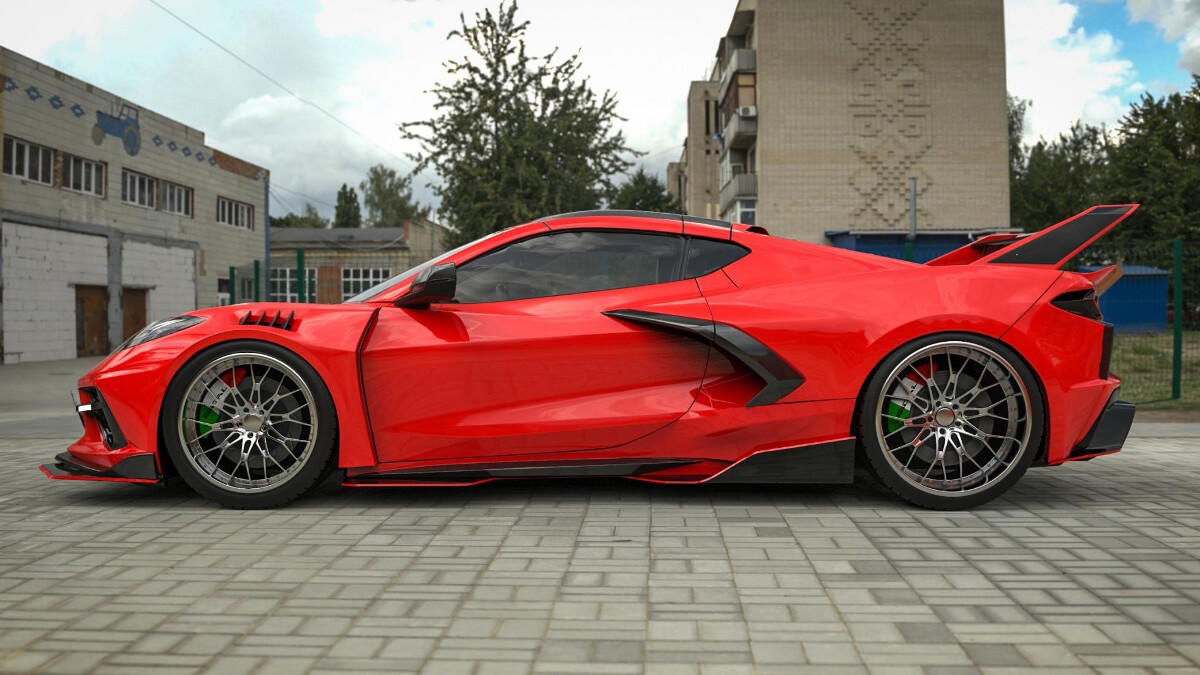 Sigala Designs bodykit available for the 2024 Chevrolet Corvette E-Ray :  r/ForzaHorizon