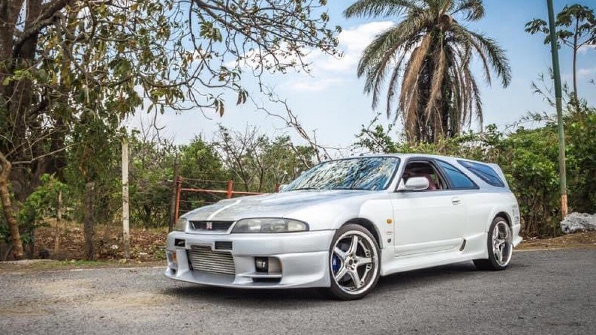 A One Off Nissan R33 Skyline Gt R Shooting Brake Is For Sale