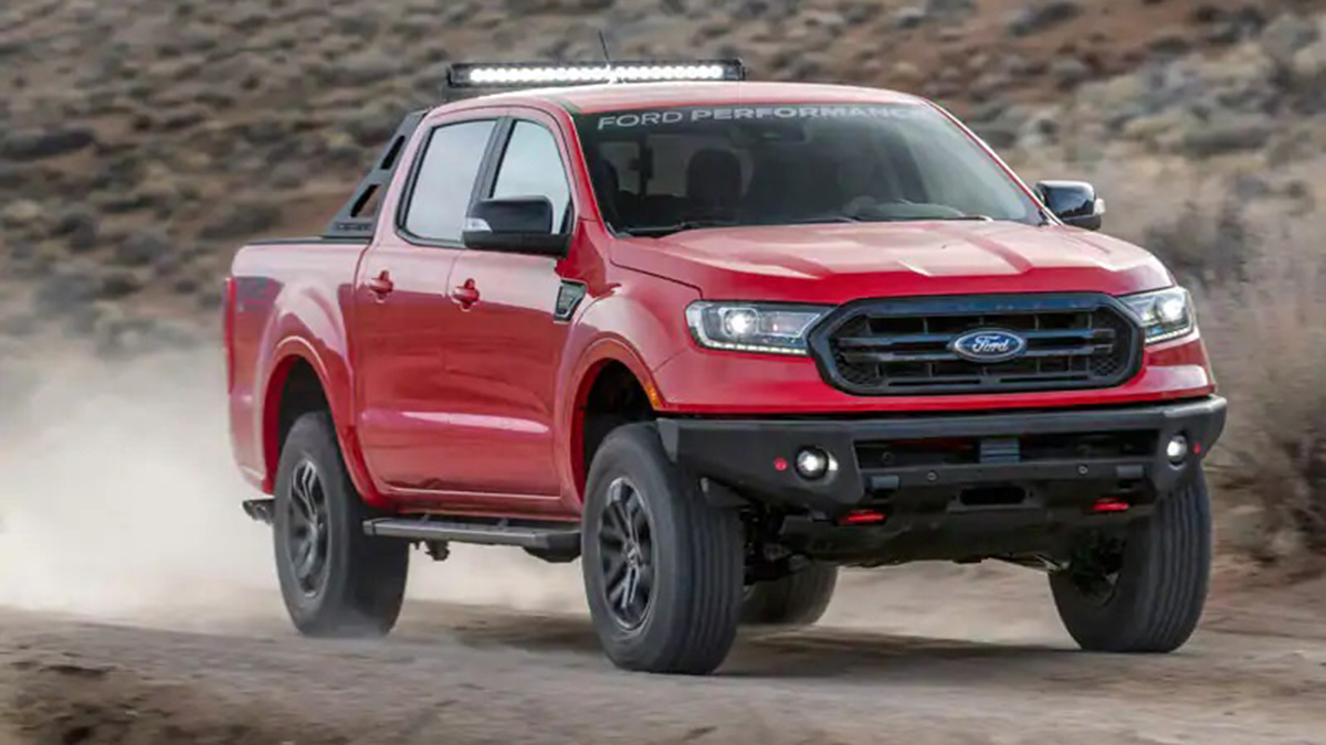 In the US, the Ford Ranger can be had with off-road upgrades