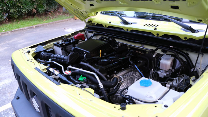 Suzuki Jimny GLX 2020 engine
