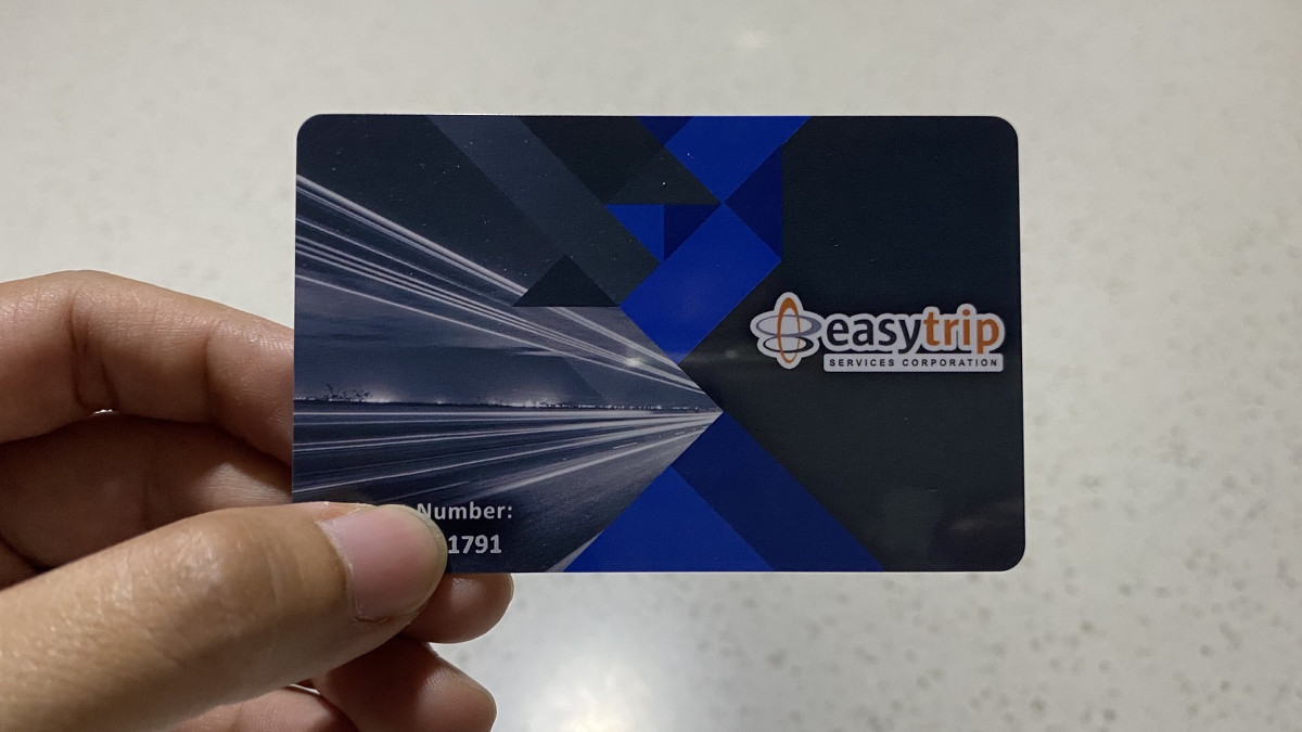 Easytrip, RFID sticker, tollway, Metro Pacific Tollways Corporation
