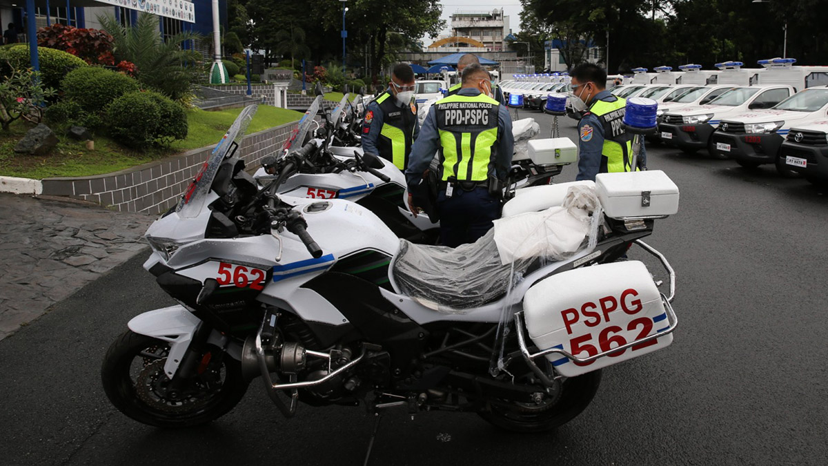 malaysia police motorcycle