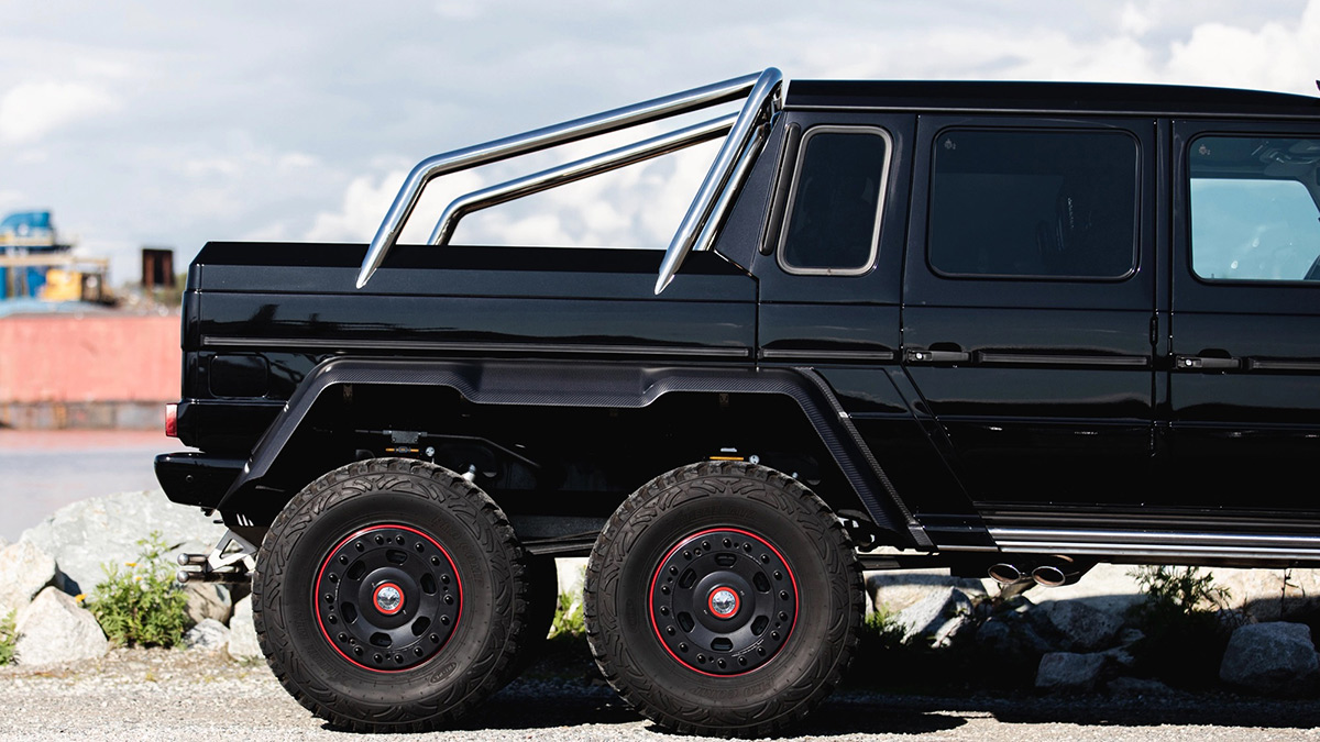 This Mercedes Benz G63 Amg 6 6 Is Up For Auction Online