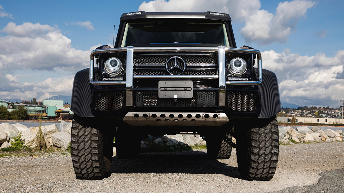 This Mercedes Benz G63 Amg 6 6 Is Up For Auction Online
