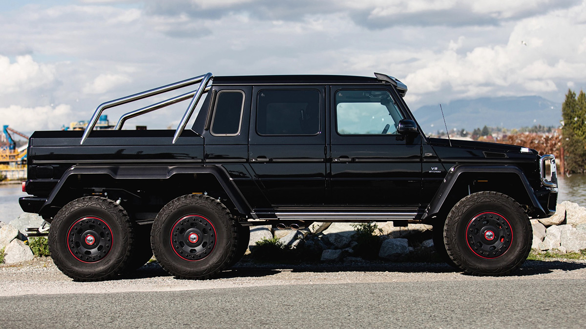 This Mercedes Benz G63 Amg 6 6 Is Up For Auction Online