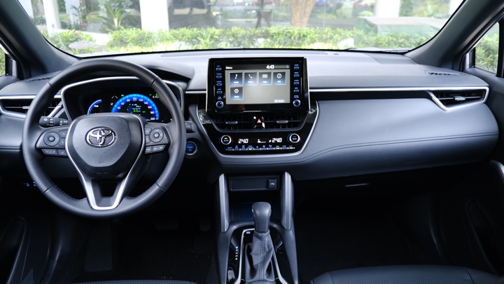 Driver panel of the 2021 Toyota Corolla Cross