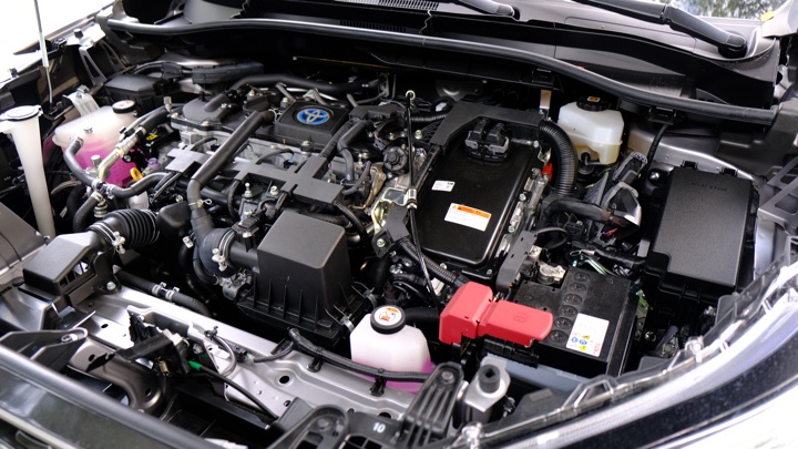 Engine of the 2021 Toyota Corolla Cross