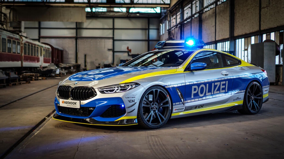 AC Schnitzer rolls out BMW M850i German police-car concept