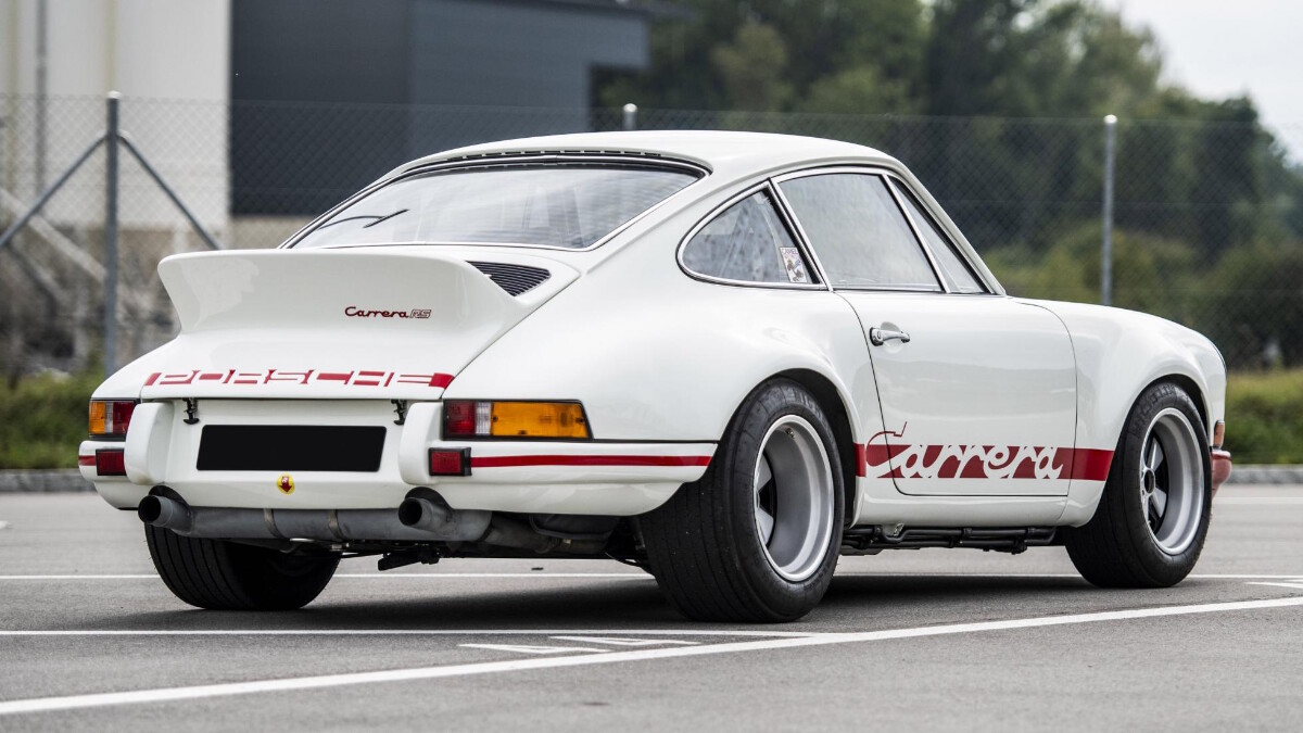 A 1973 911 Carrera RSR  is being sold for € million