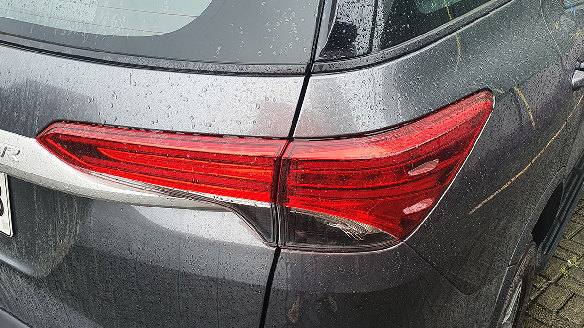 The 2021 Toyota Fortuner - Tail Light 