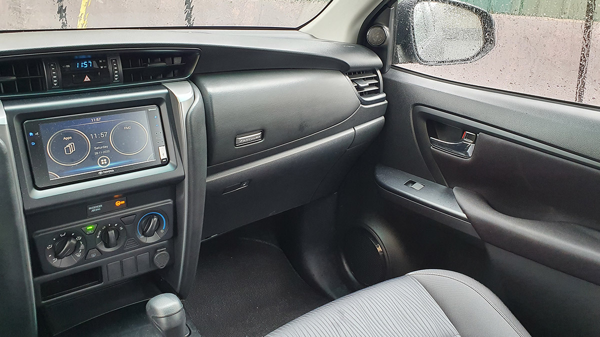 The 2021 Toyota Fortuner - Glove box