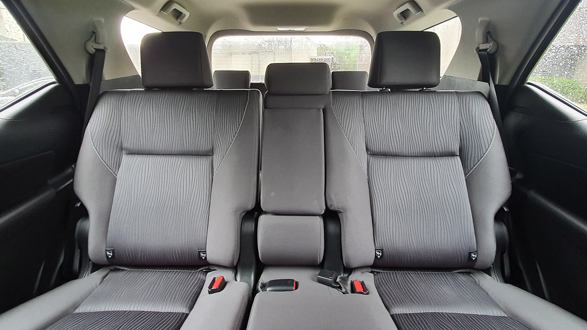 The 2021 Toyota Fortuner - Passengers' Seat