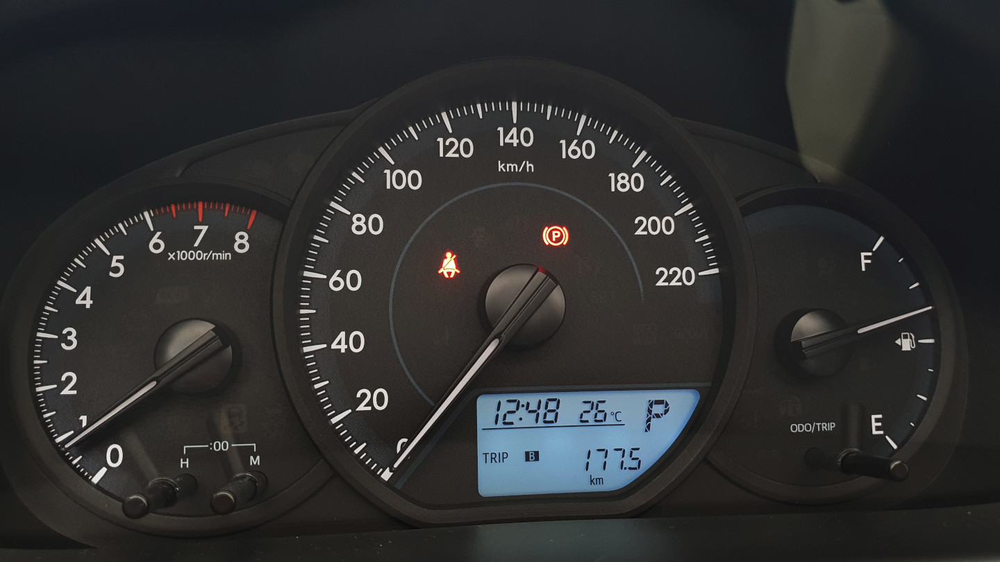 Toyota Vios 2021 - Odometer