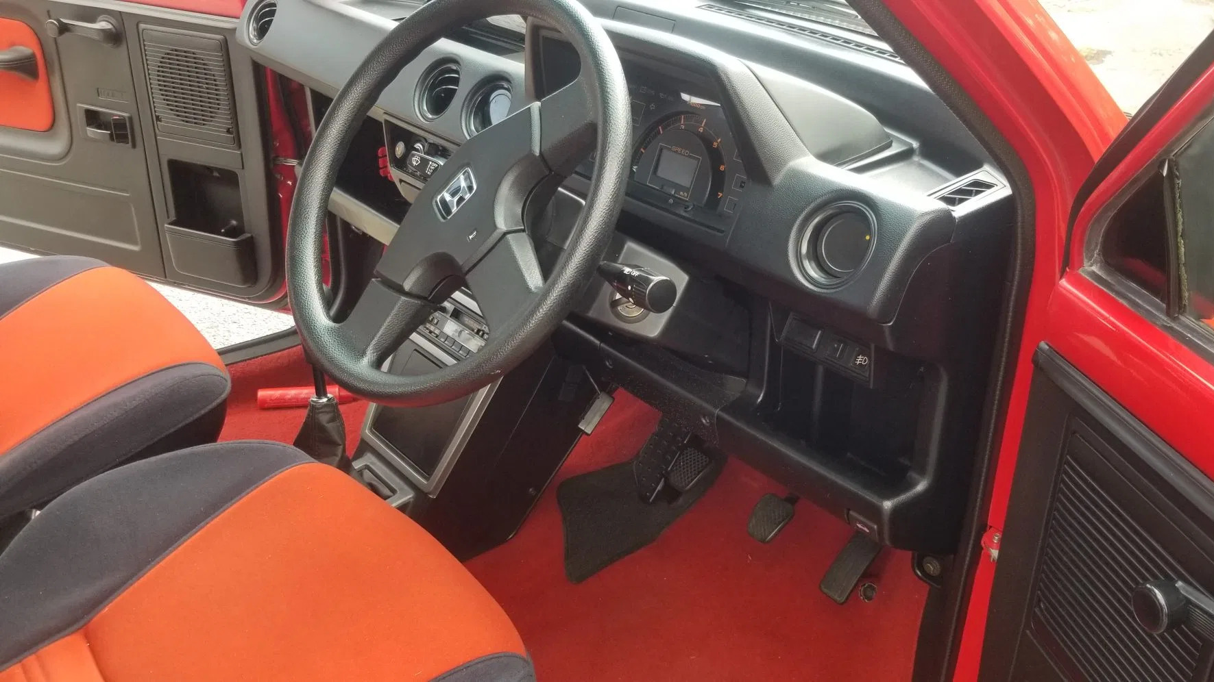 1983 Honda City Turbo interior