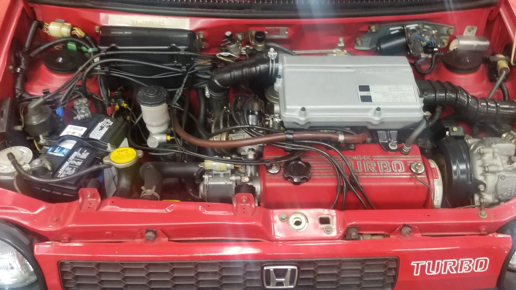 1983 Honda City Turbo engine